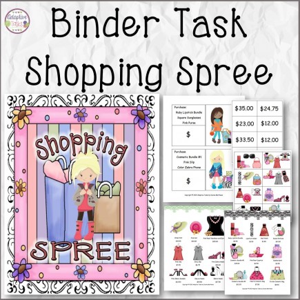 Binder Task Shopping Spree